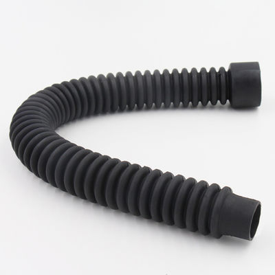 Tuyau d'arrosage en silicone noir durable pratique non toxique à usages multiples