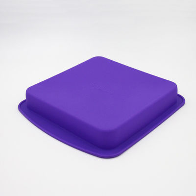 Forme carrée pratique de ménage de BPA de silicone de moule libre de gâteau