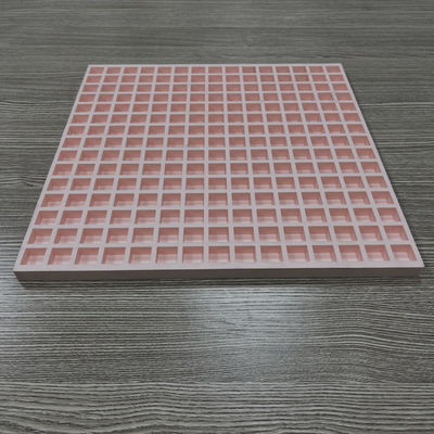 Moule carré portatif de sucrerie de silicone 225 cavités pour le caramel gommeux mâche