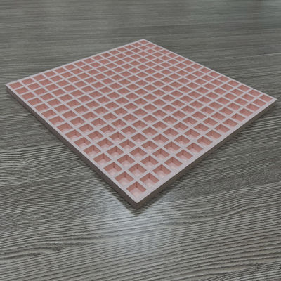 Moule carré portatif de sucrerie de silicone 225 cavités pour le caramel gommeux mâche
