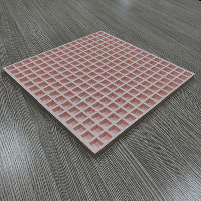 Moule carré portatif de sucrerie de silicone 225 cavités pour le caramel gommeux mâche