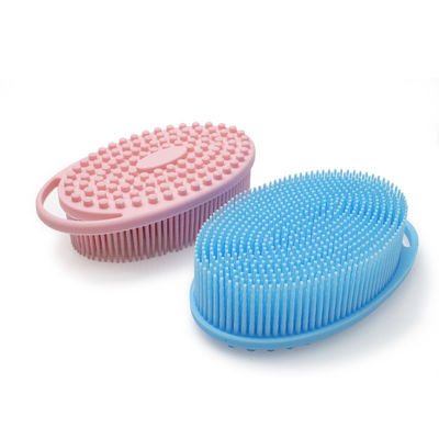 Catégorie comestible de silicone de douche de brosse d'épurateur mol de corps pour le bébé de femmes des hommes