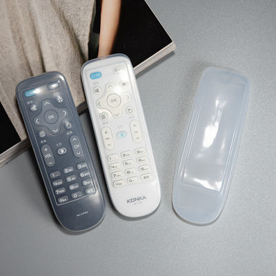 Dispositifs de couverture à télécommande de silicone transparent pour KONKA TV