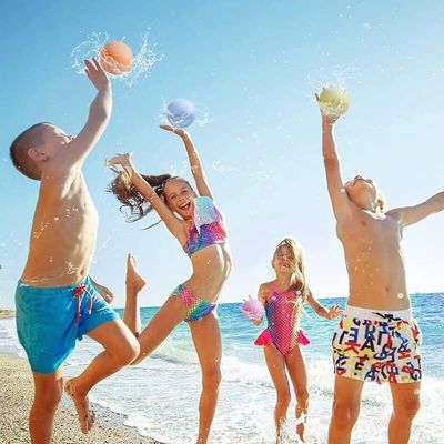 Ballons réutilisables de boules de bombe de l'eau de silicone pour des jeux de l'eau de plage de piscine d'enfants