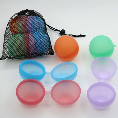 Ballons réutilisables de boules de bombe de l'eau de silicone pour des jeux de l'eau de plage de piscine d'enfants